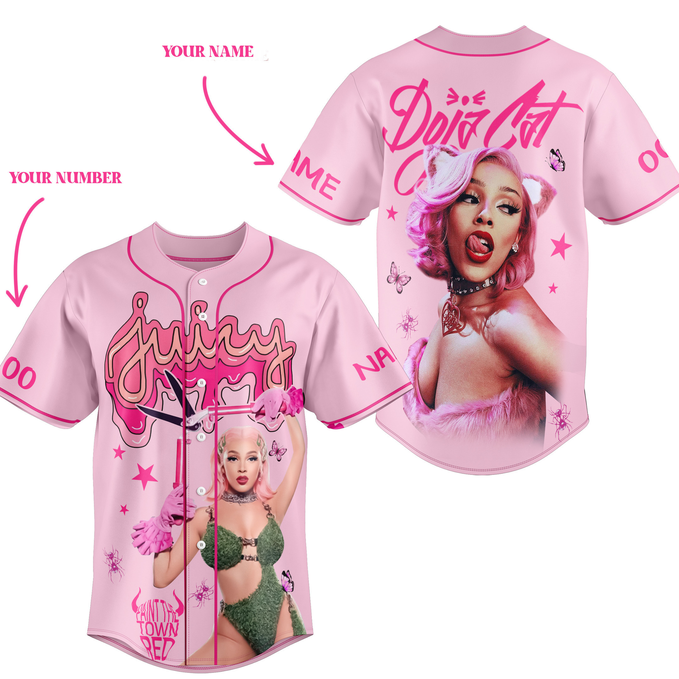 Doja Cat Baseball Jersey For Fans