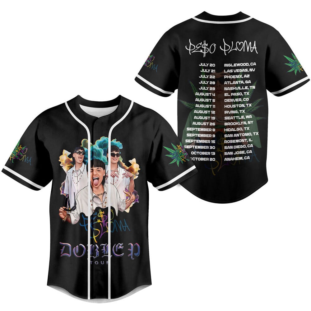 Peso Pluma Baseball Jersey For Fans