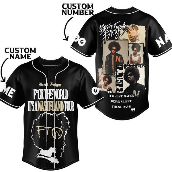 Brent Faiyaz Baseball Jersey For Fans