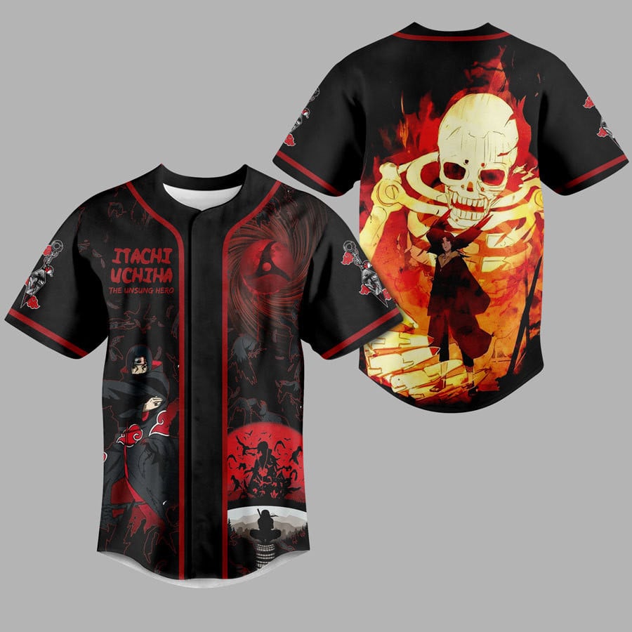 Itachi Uchiha Baseball Jersey For Fans