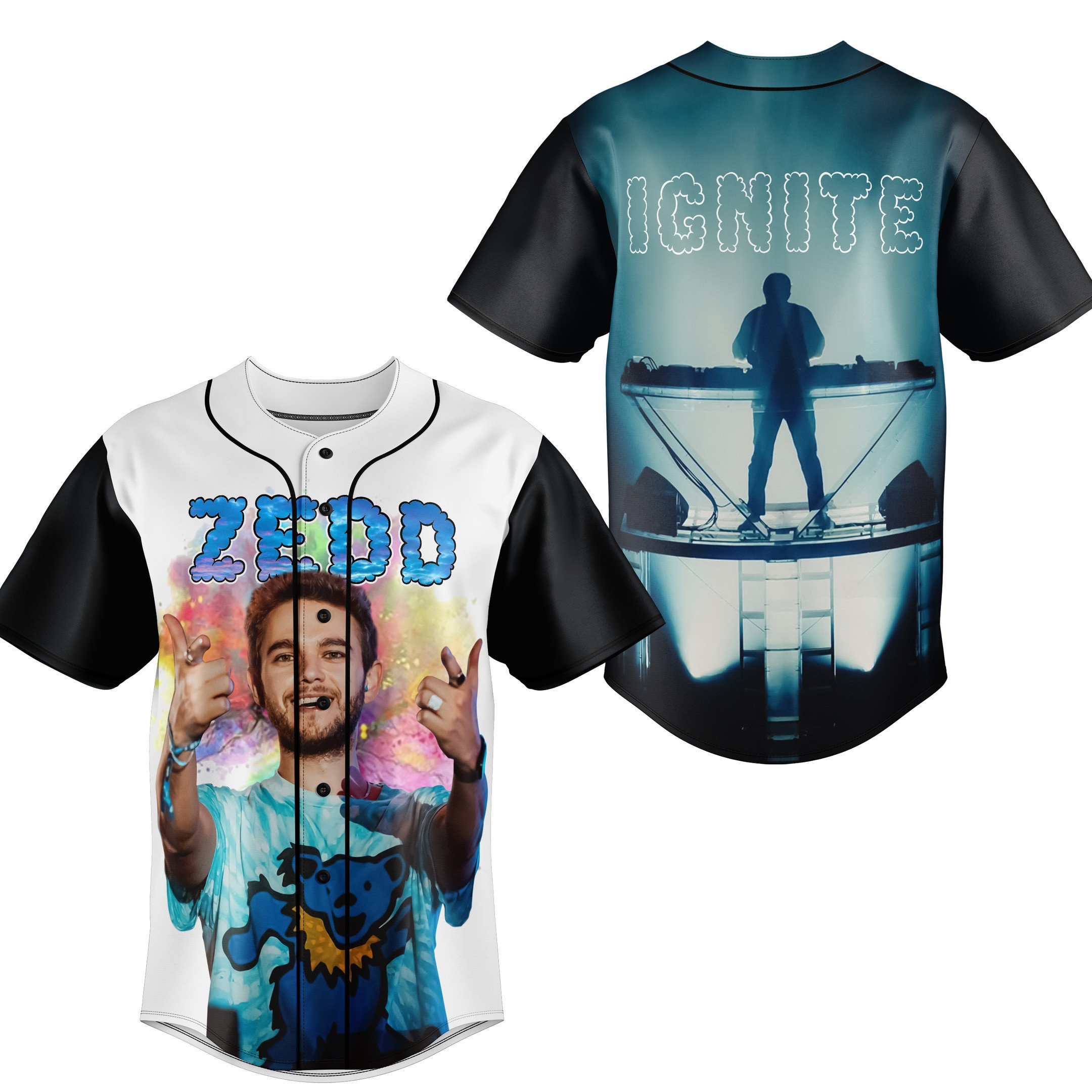 Ignite Zedd Baseball Jersey For Fans