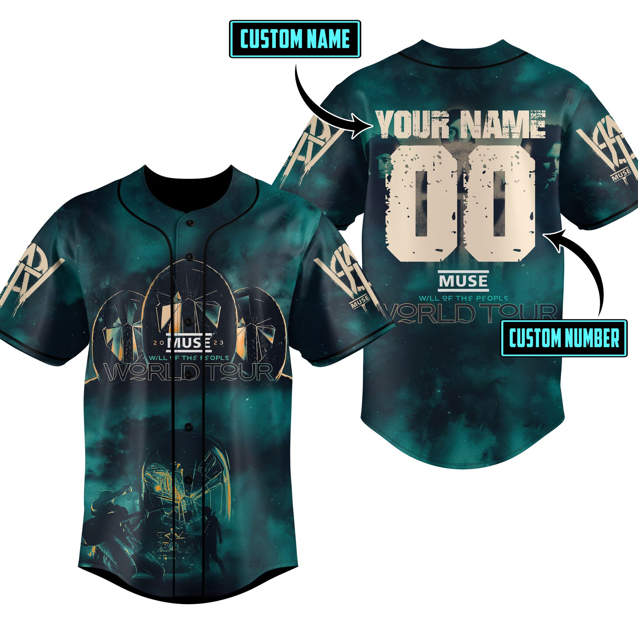 Muse Baseball Jersey For Fans