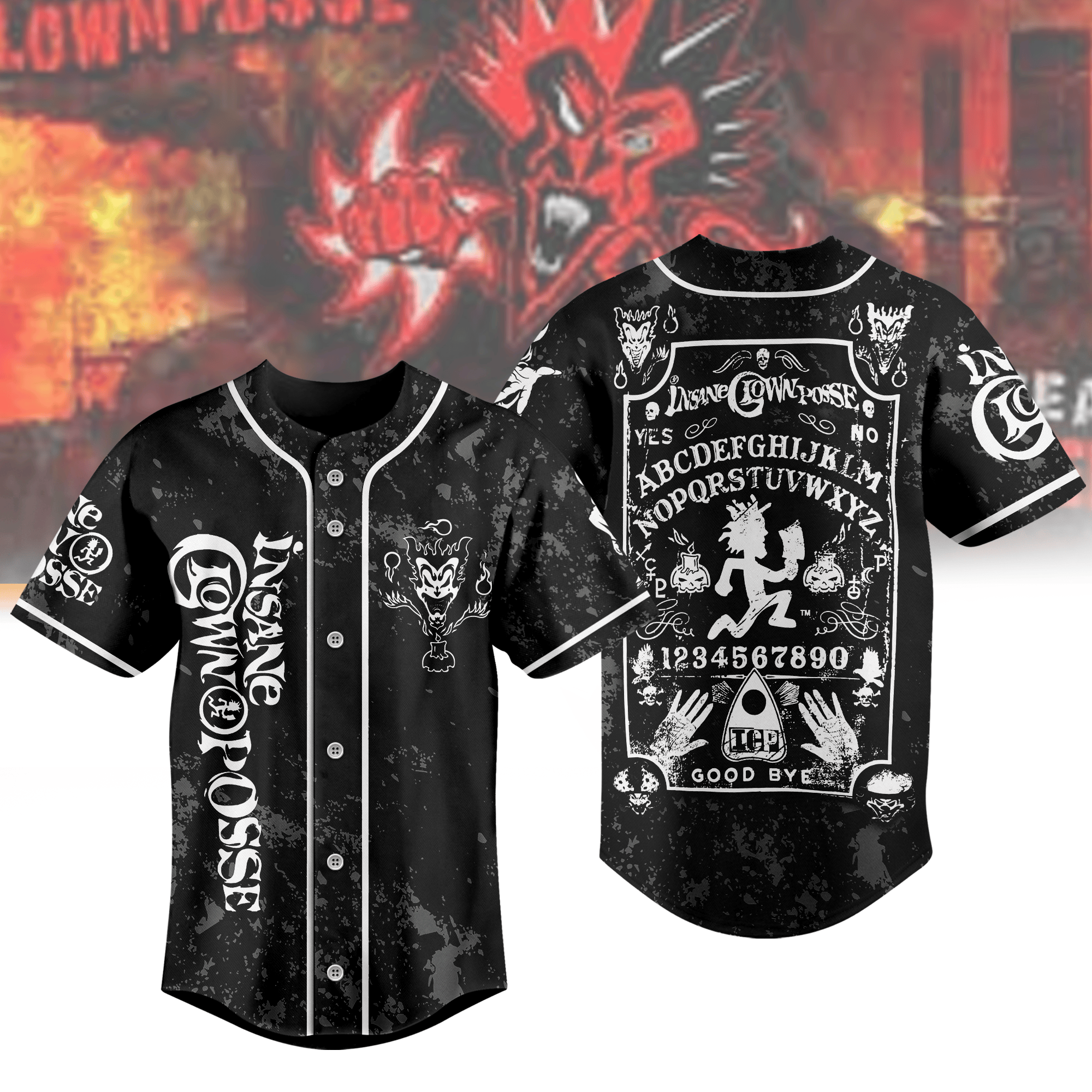 Insane Clown Posse Baseball Jersey For Fans