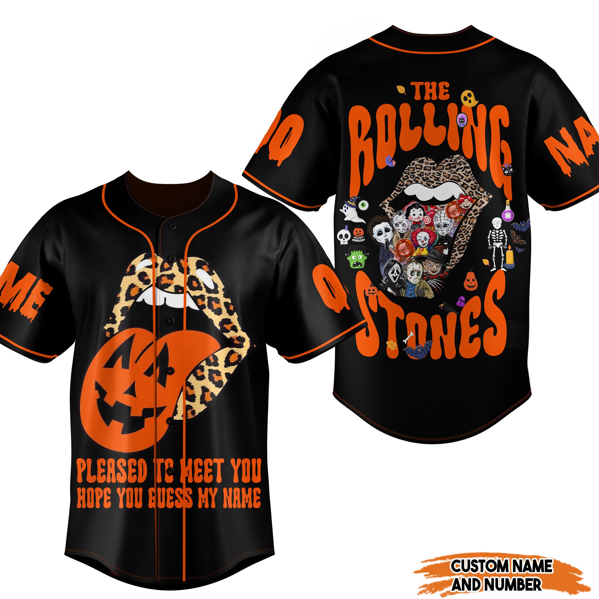 The Rolling Stones Baseball Jersey For Fans