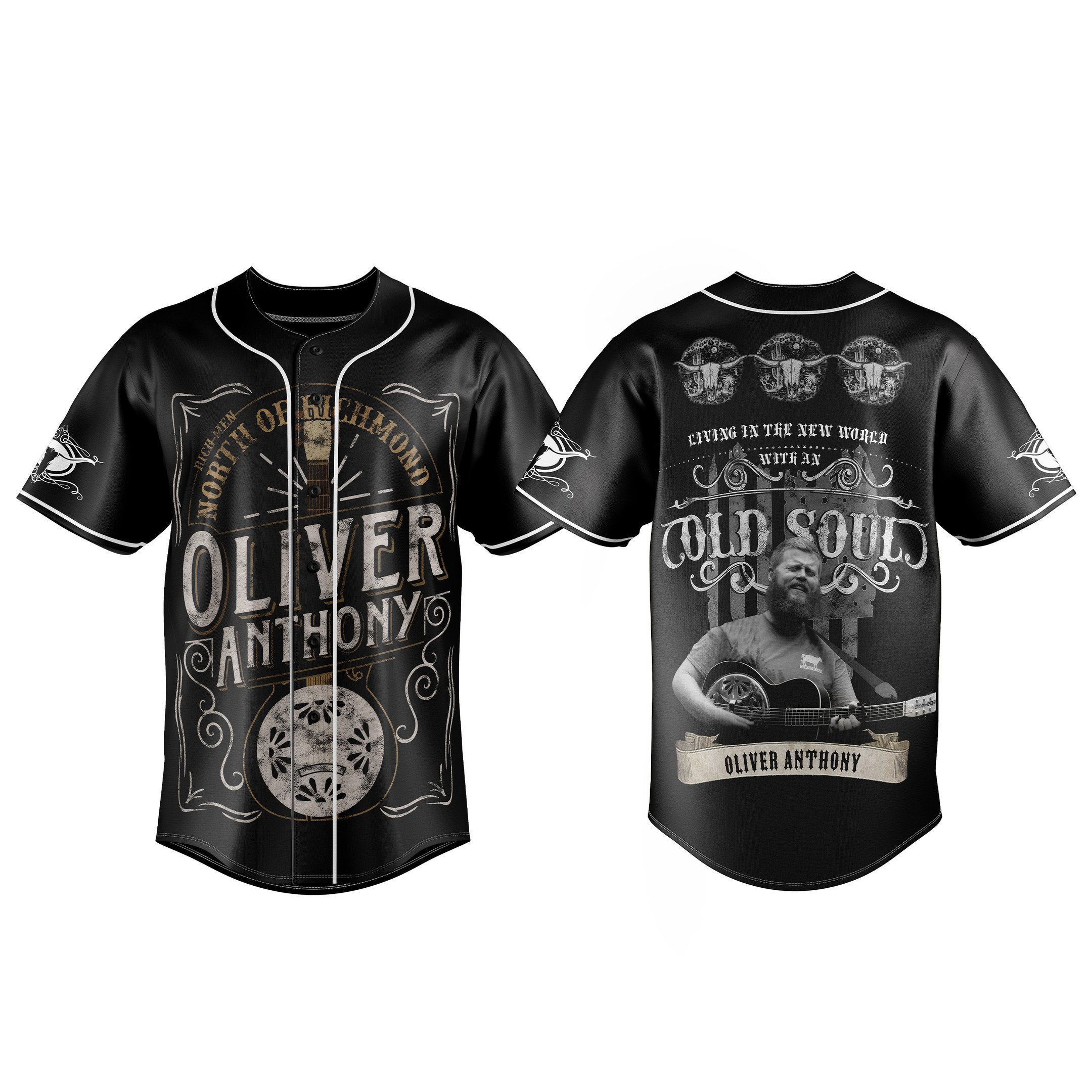 Oliver Anthony Baseball Jersey For Fans
