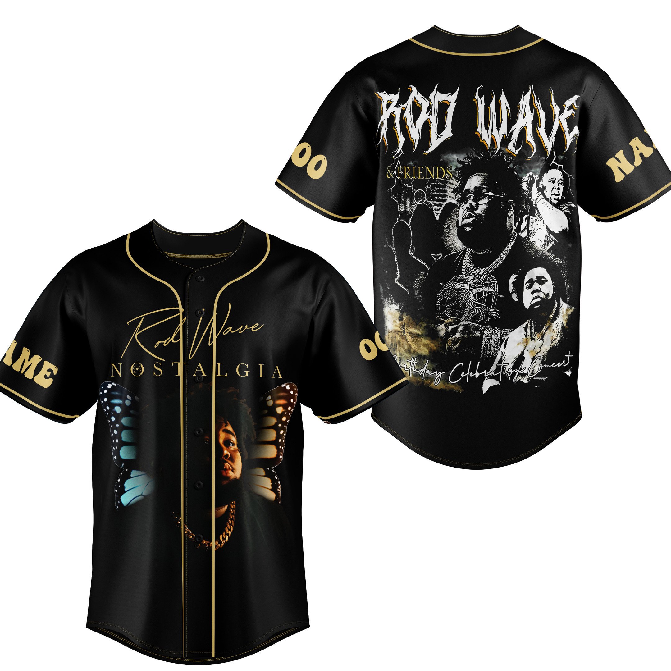 Rod Wave Baseball Jersey For Fans