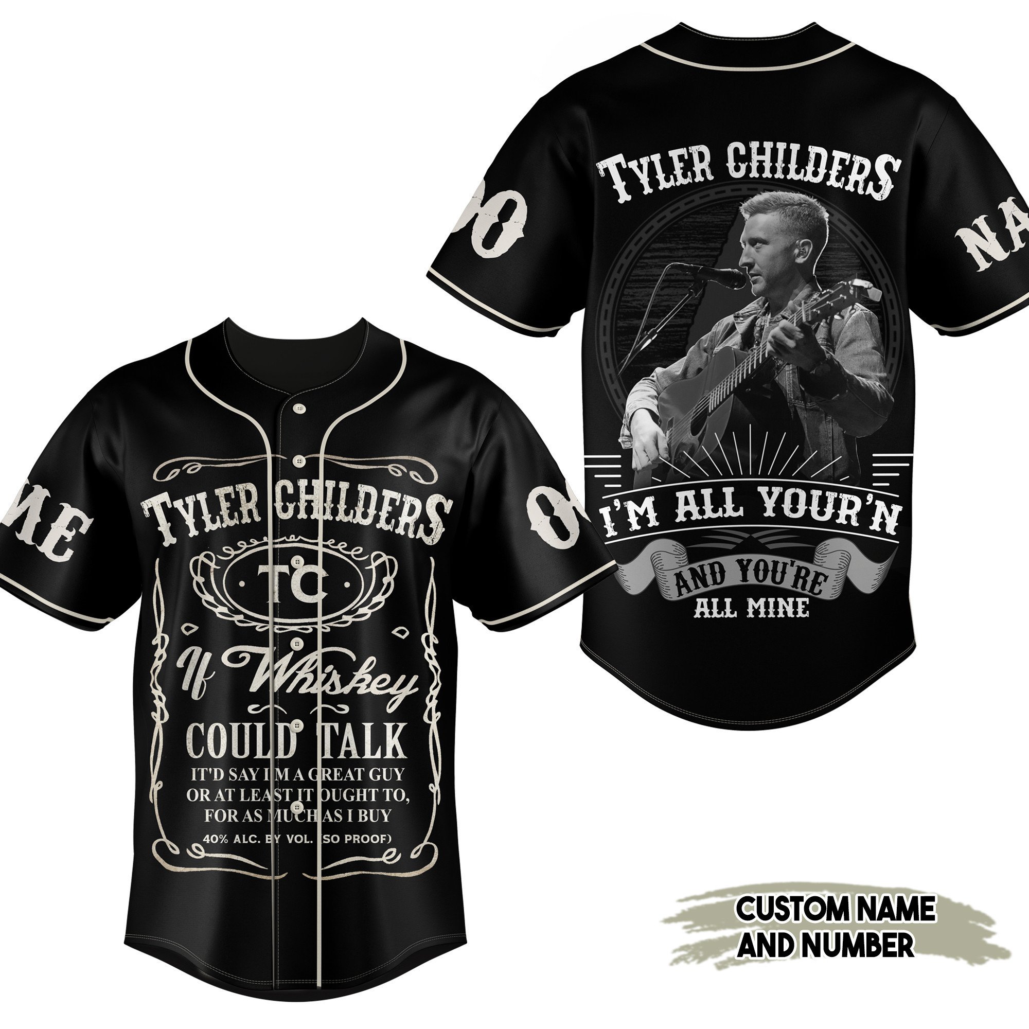 Tyler Childers Baseball Jersey For Fans