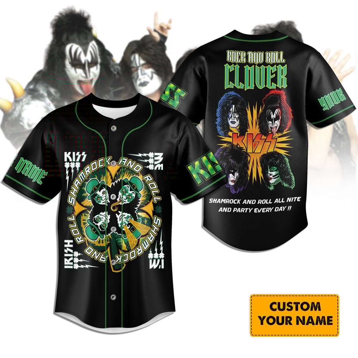 Kissbaseball Jersey For Fans