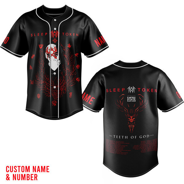 Sleep Token Baseball Jersey For Fans