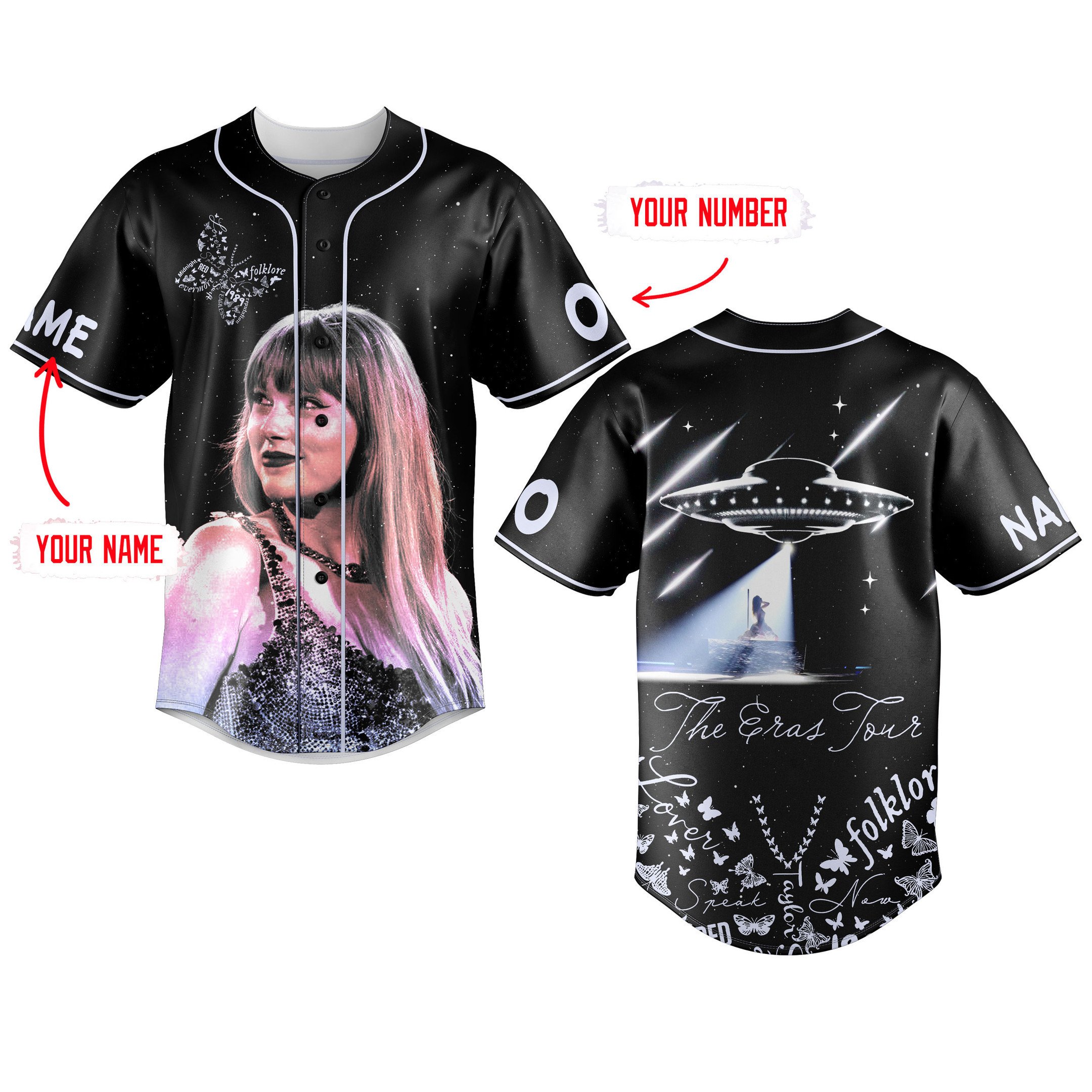 Taylor Swift Baseball Jersey For Fans