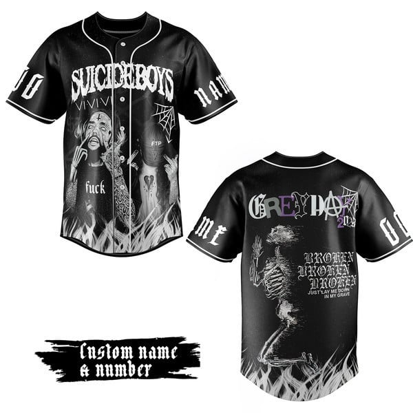 Suicideboys Baseball Jersey For Fans