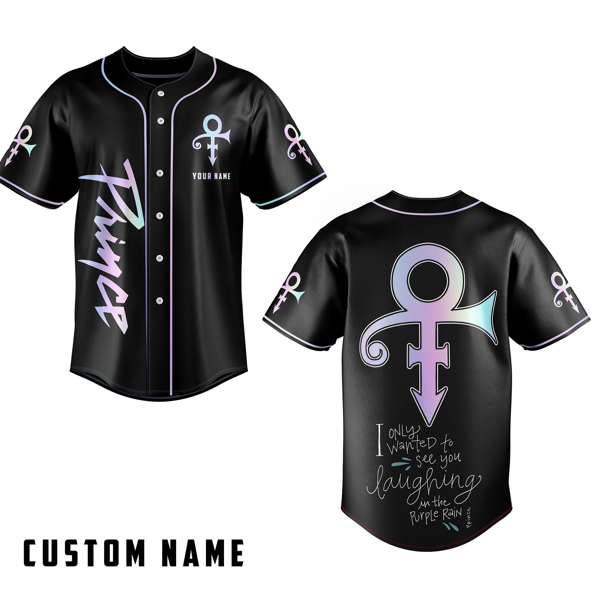 Prince Baseball Jersey For Fans