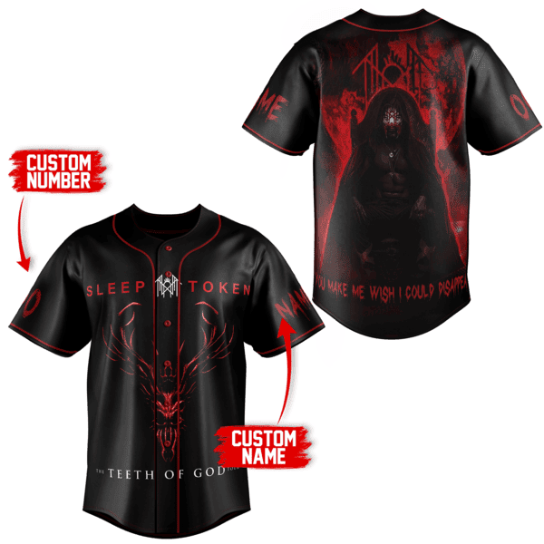 Sleep Token Baseball Jersey For Fans