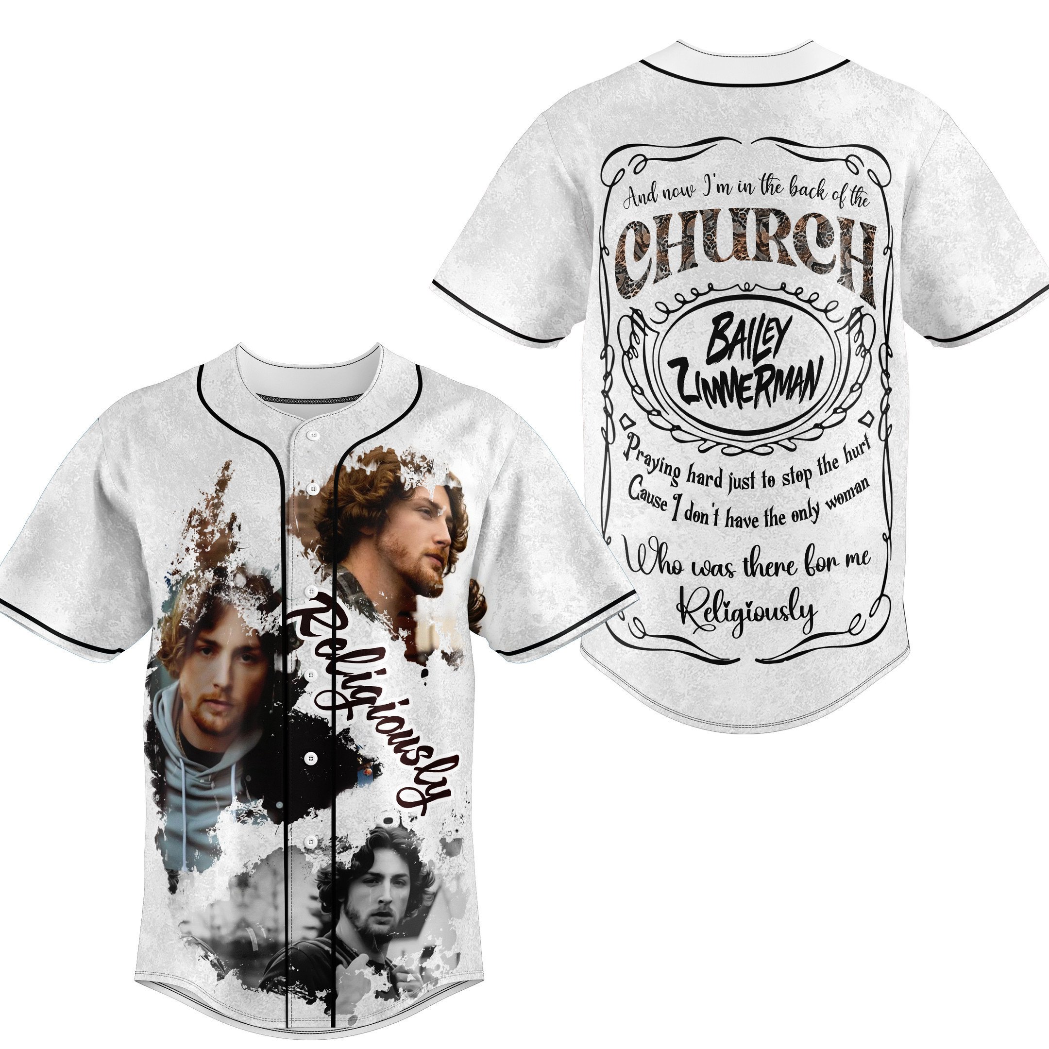 Bailey Zimmerman Baseball Jersey For Fans