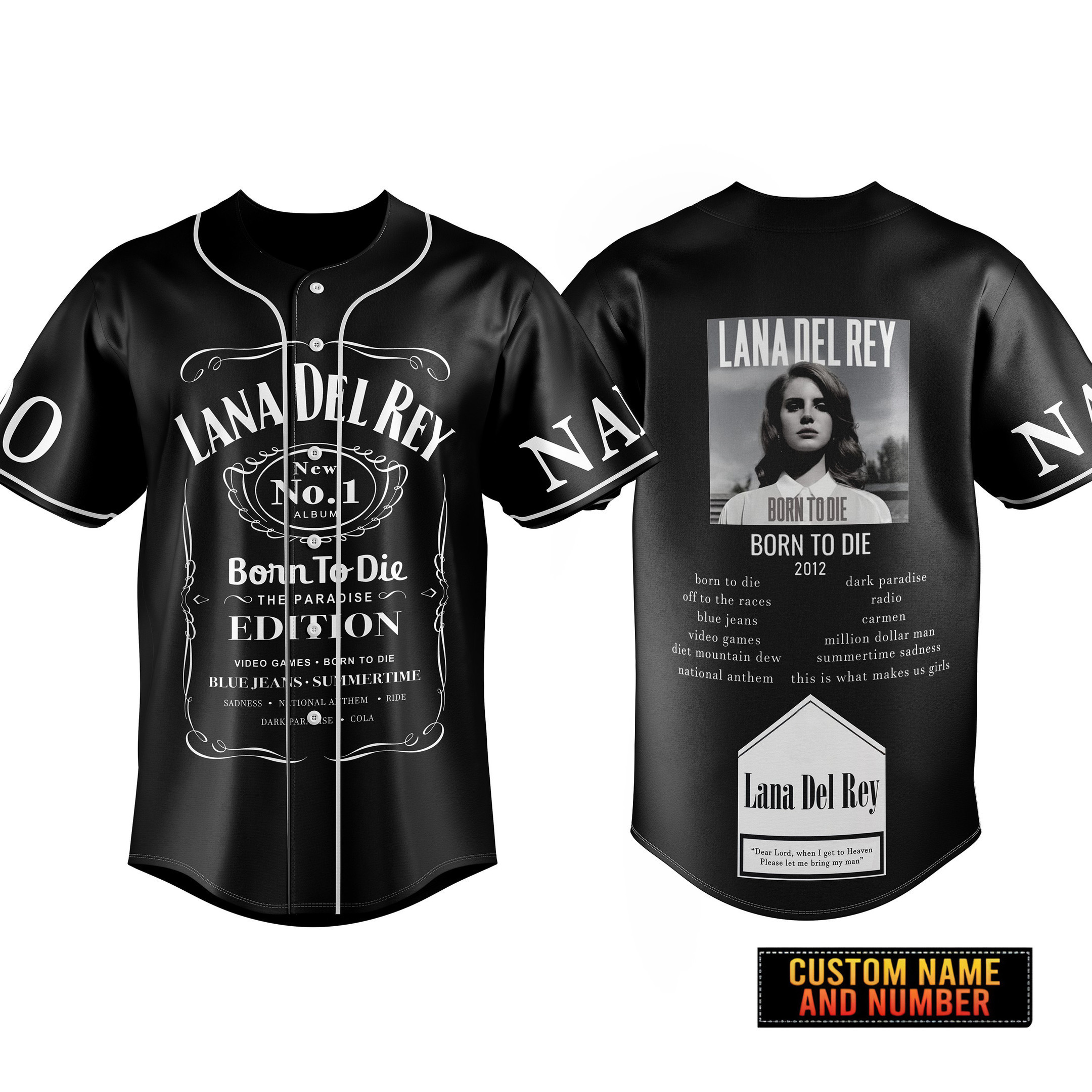 Lana Del Rey Baseball Jersey For Fans