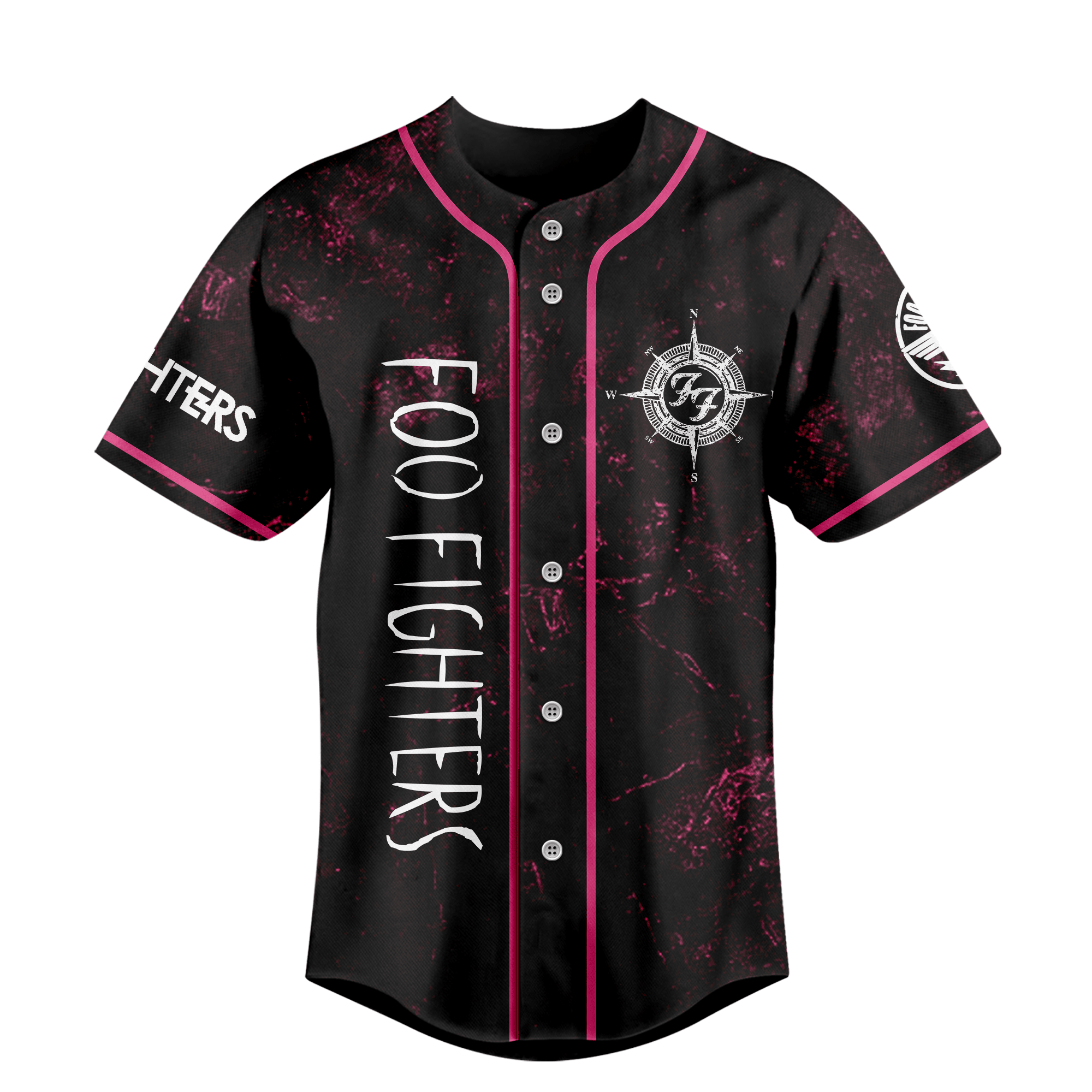Foo Fighters Baseball Jersey For Fans