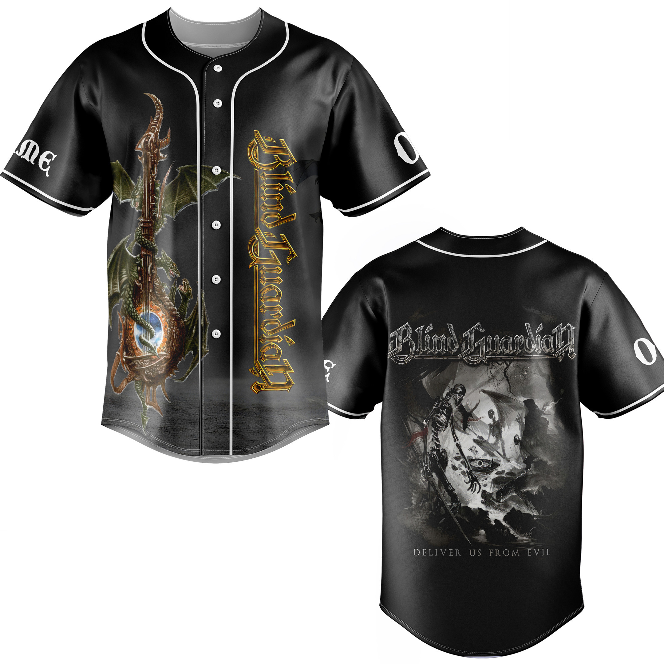 Blind Guardian Baseball Jersey For Fans