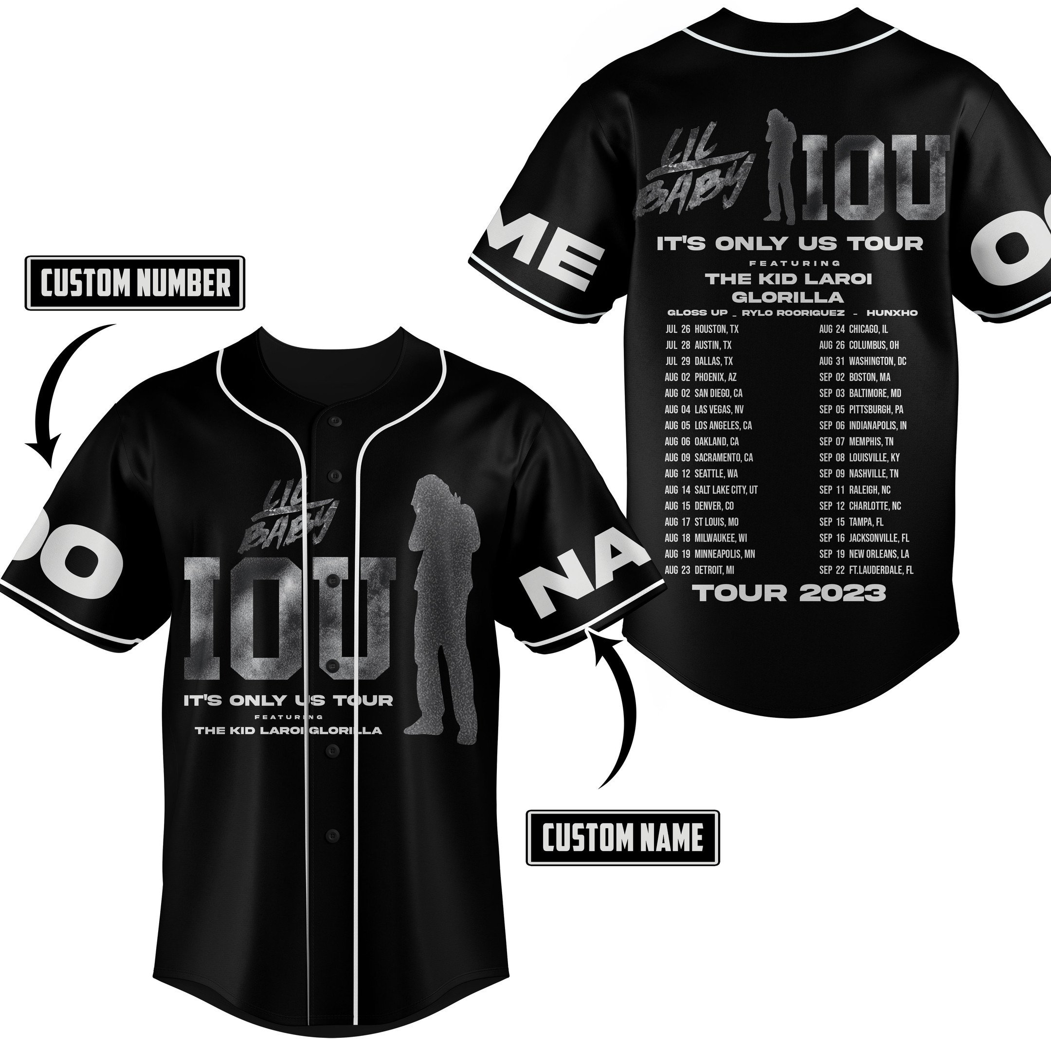 Lil Baby Baseball Jersey For Fans