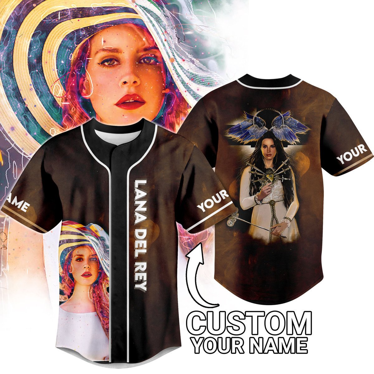 Lana Del Rey Baseball Jersey For Fans