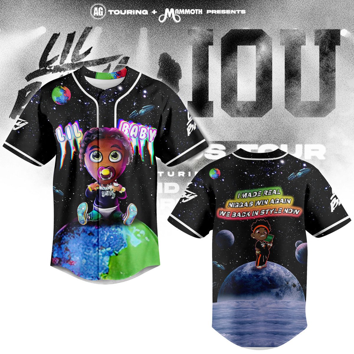 Lil Baby Baseball Jersey For Fans