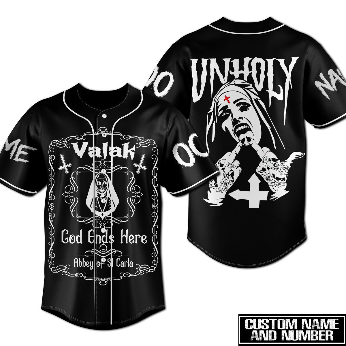 God Ends Here Baseball Jersey For Fans