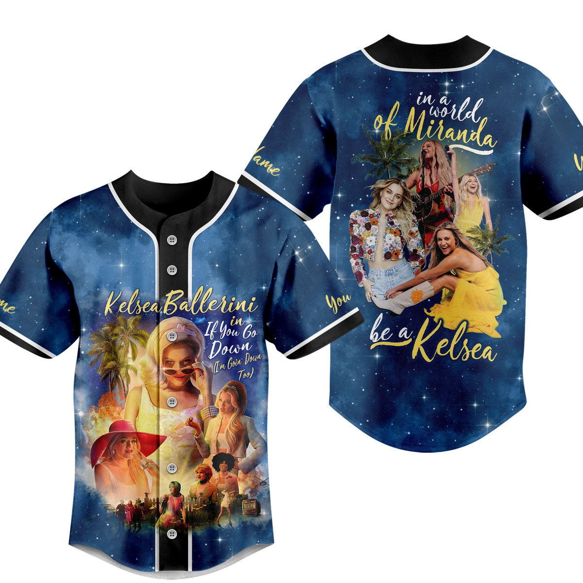 Kelsea Ballerini Baseball Jersey For Fans