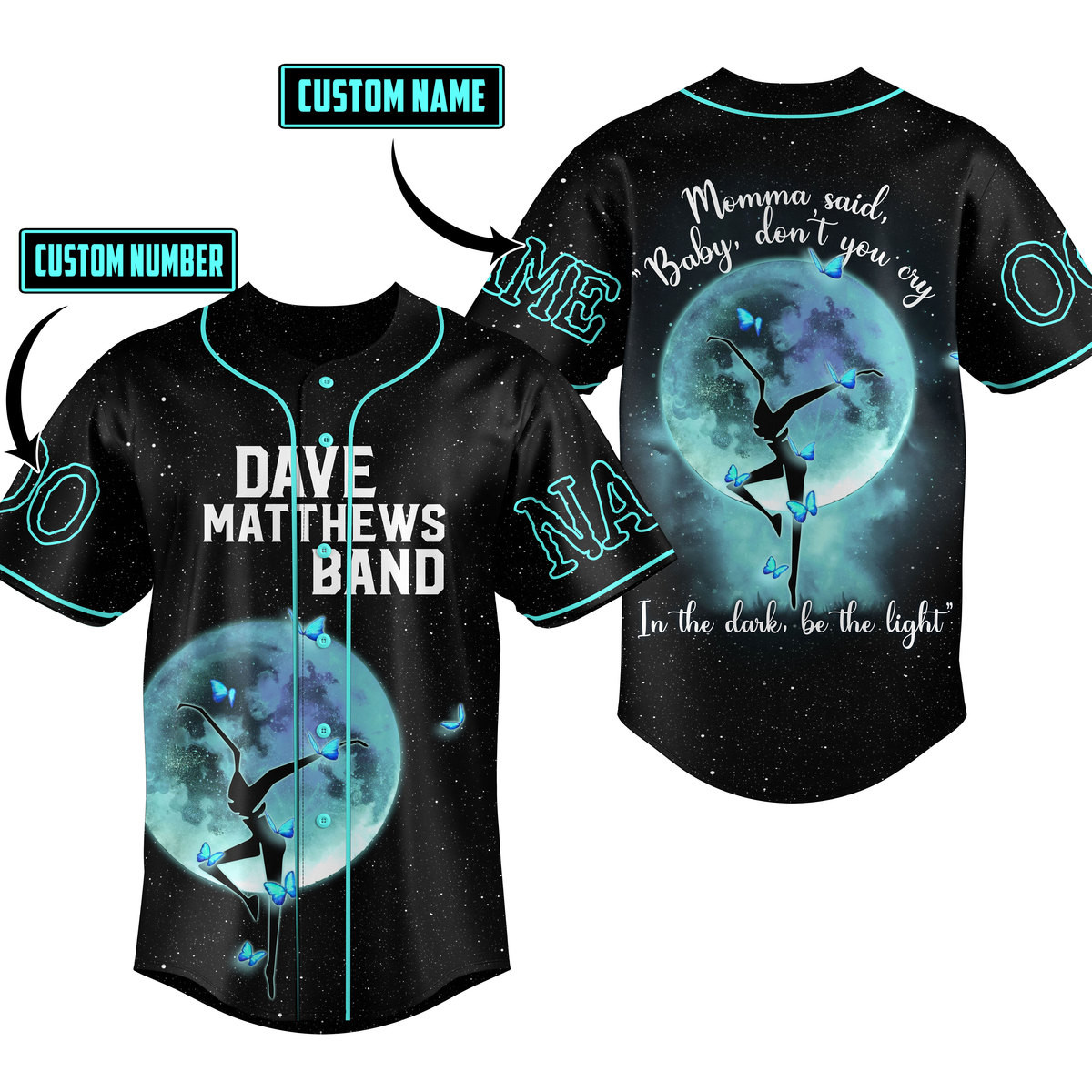 Dave Matthews Band Baseball Jersey For Fans