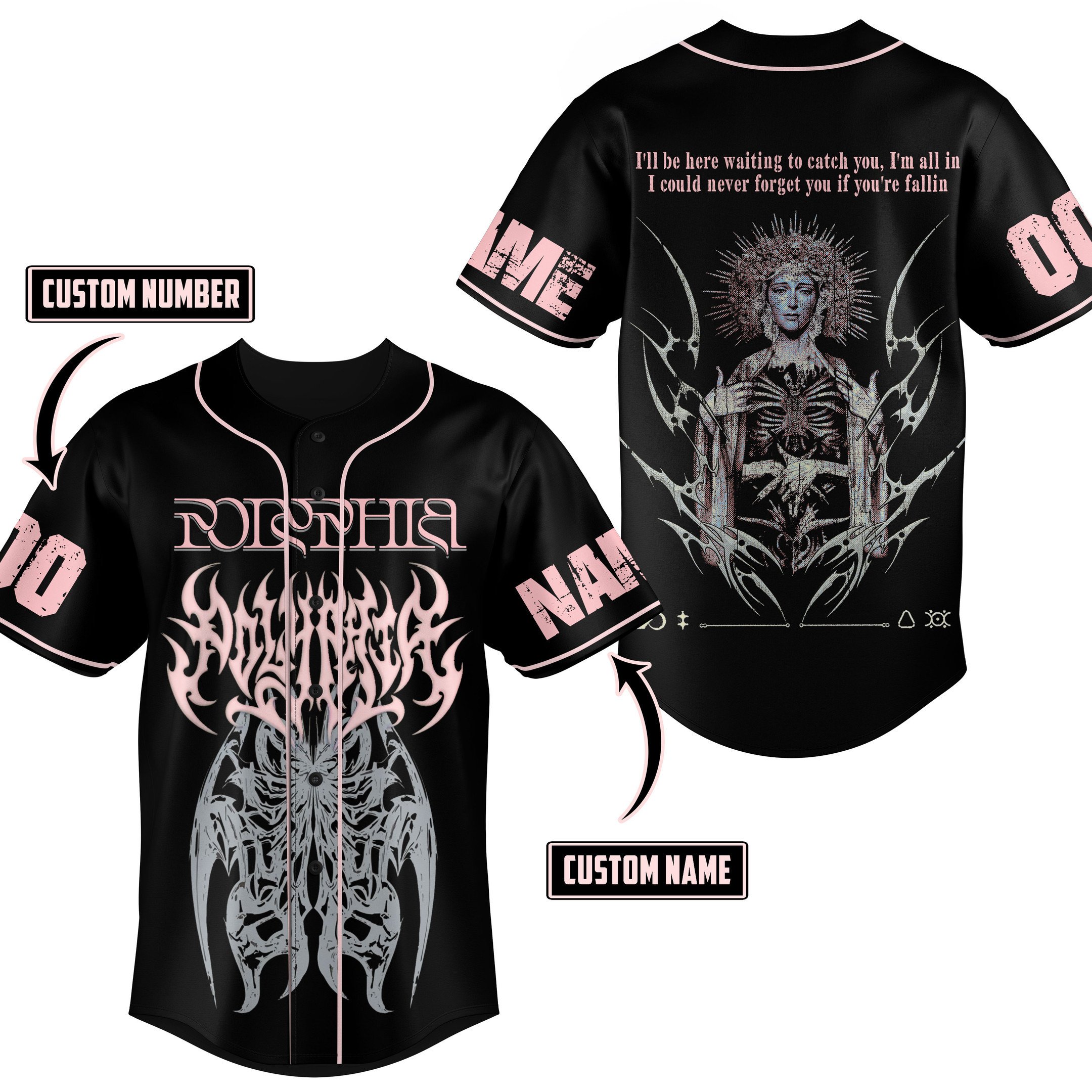 Polyphia Baseball Jersey For Fans