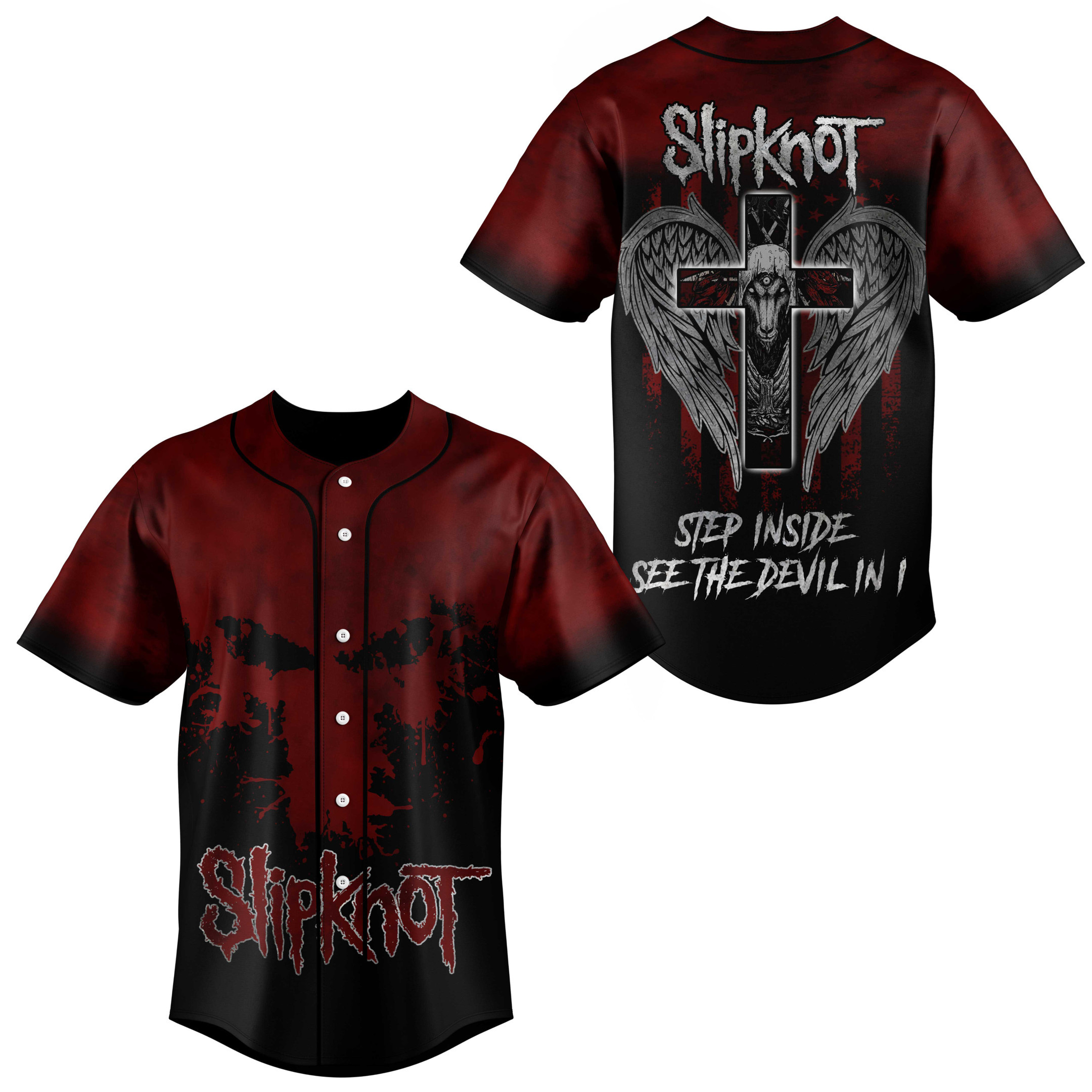 Slipknot Baseball Jersey For Fans