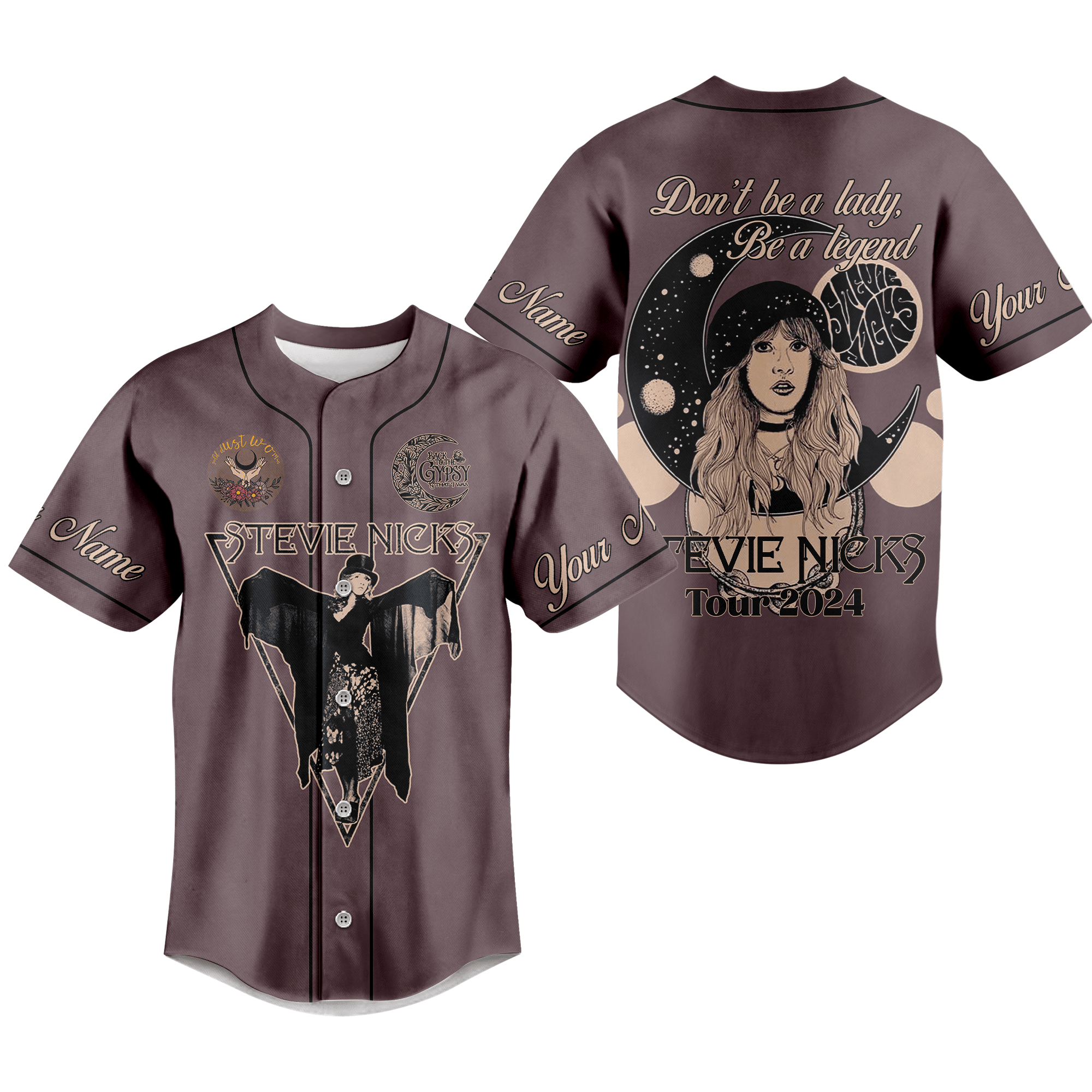 Stevie Nicks Baseball Jersey For Fans