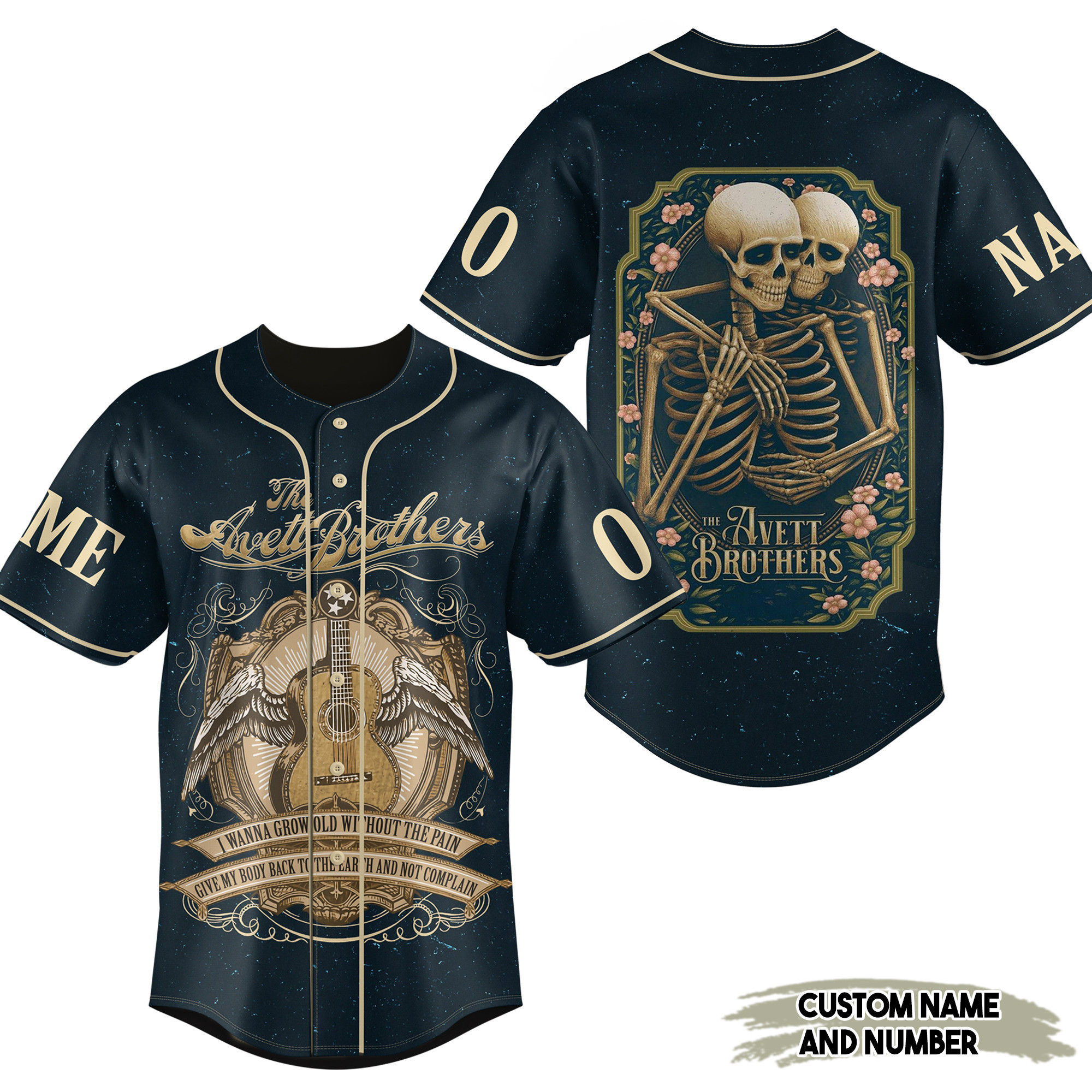 The Avett Brothers Baseball Jersey For Fans