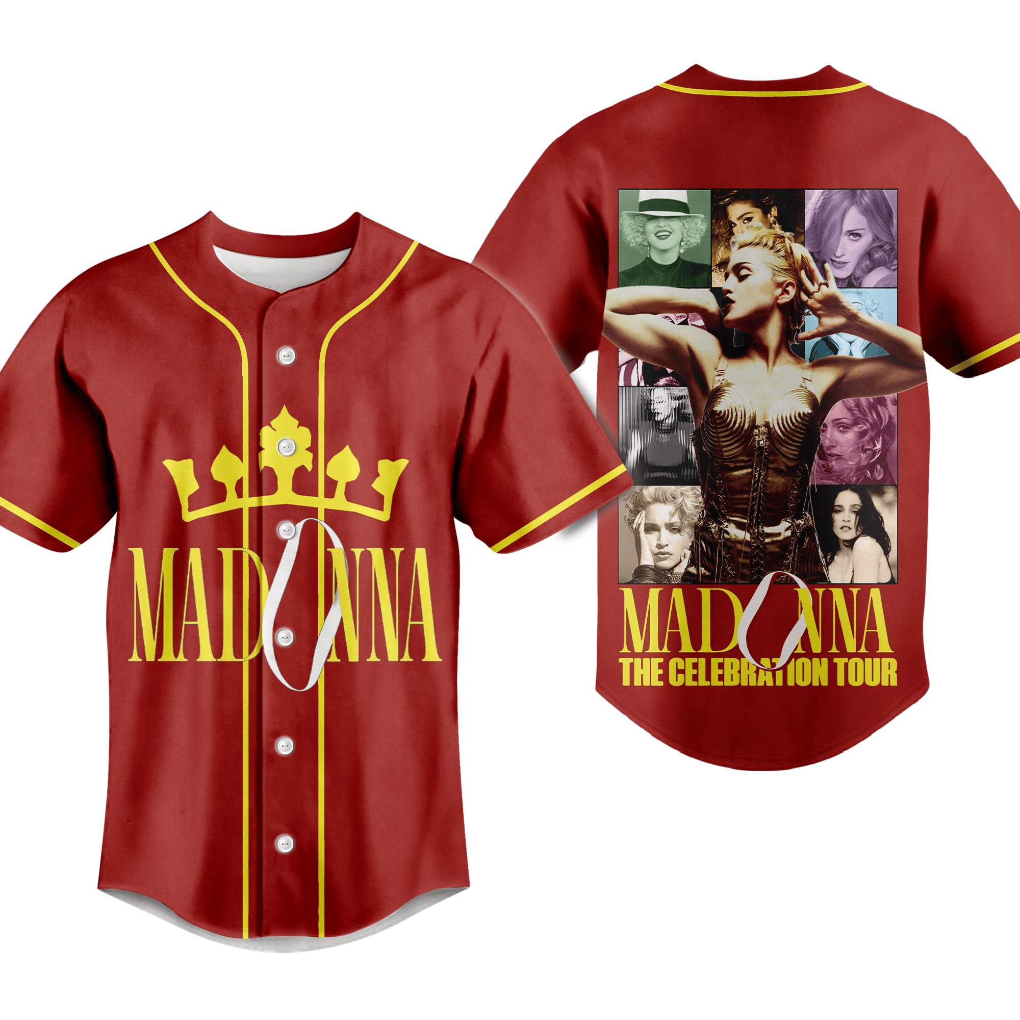 Madonna Baseball Jersey For Fans