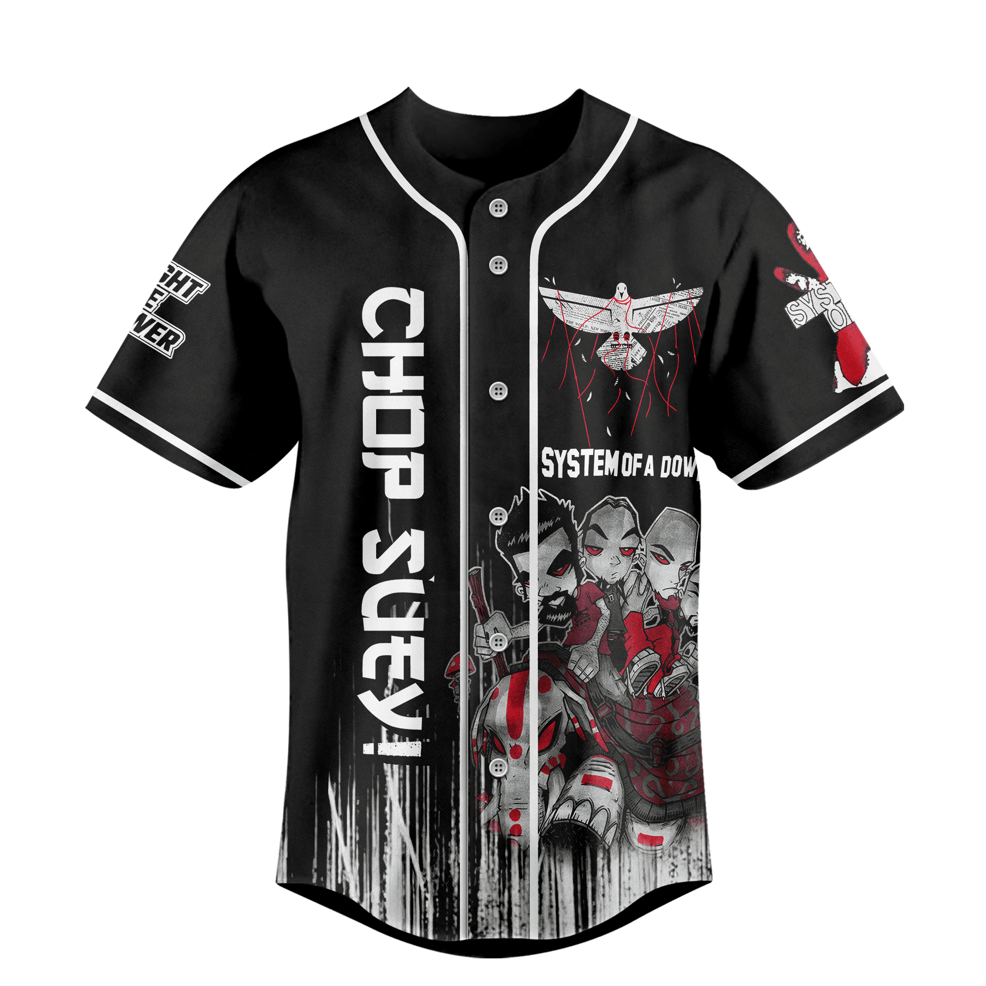 Chop Suey Baseball Jersey For Fans