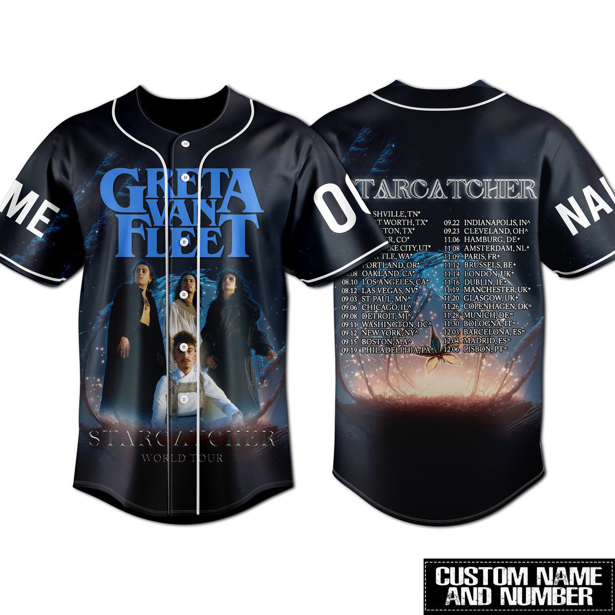 Starcatcher Greta Van Flee Baseball Jersey For Fans