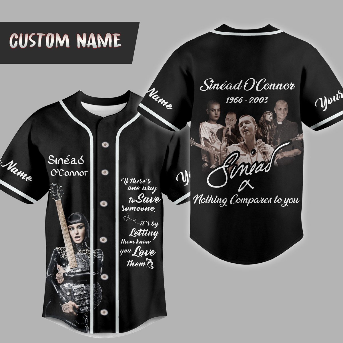 Sinead OOnnor Baseball Jersey For Fans