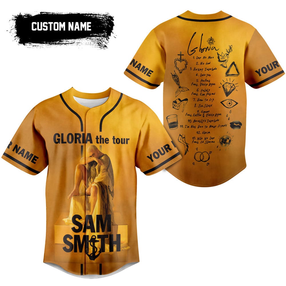 Gloria Sam Smith Baseball Jersey For Fans