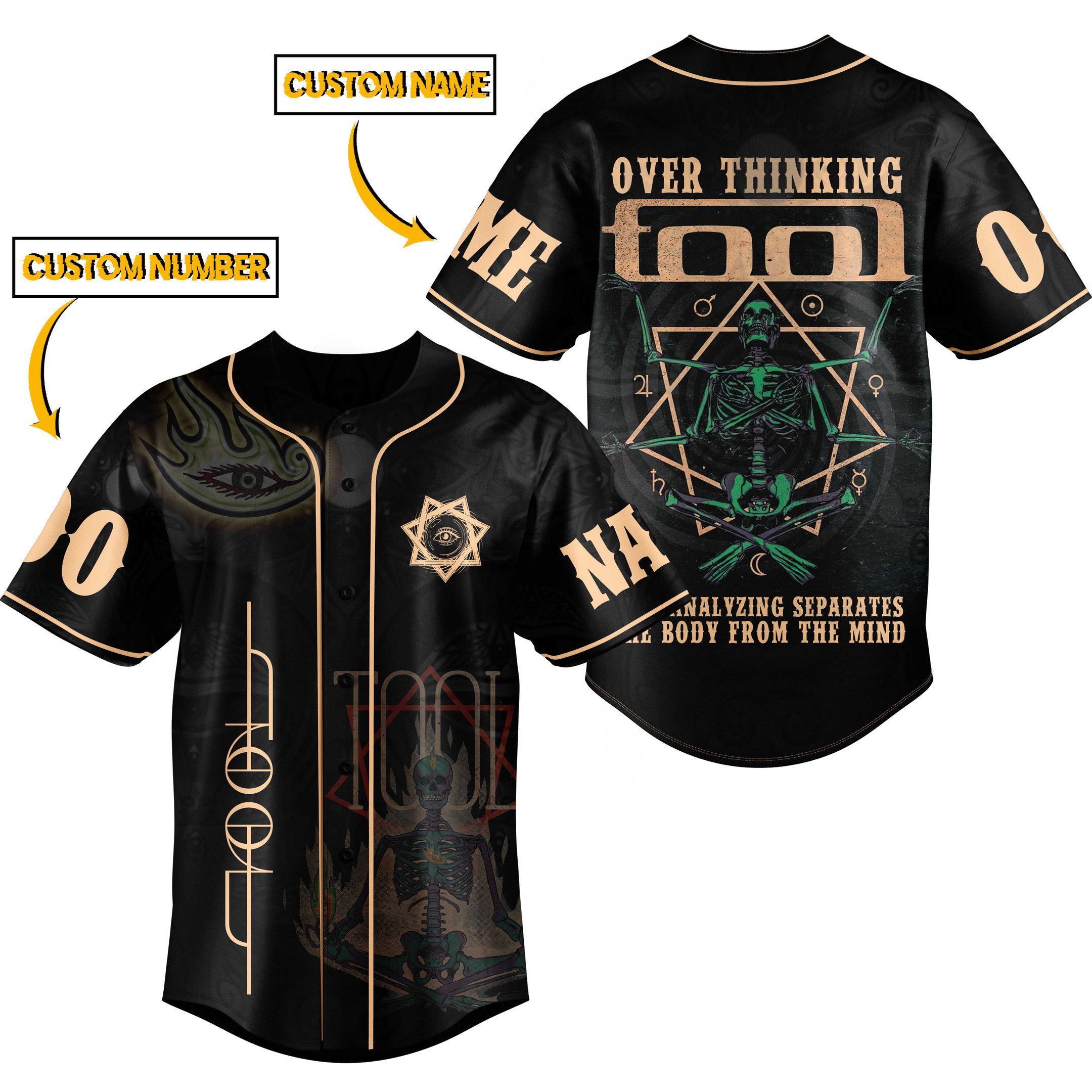 Tools Baseball Jersey For Fans