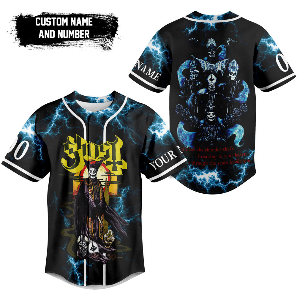 Ghost Baseball Jersey For Fans