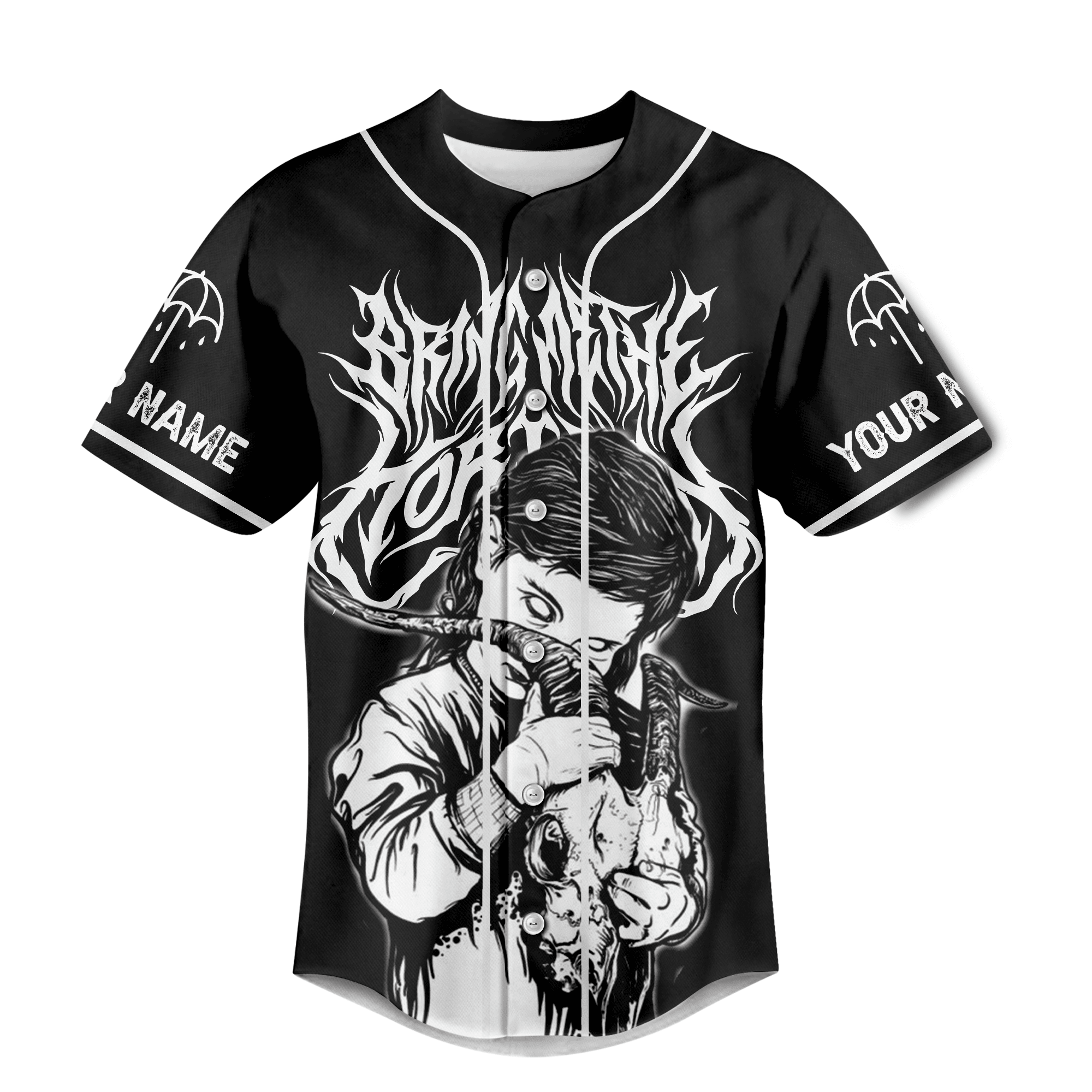 Bring Me The Horizon Baseball Jersey For Fans