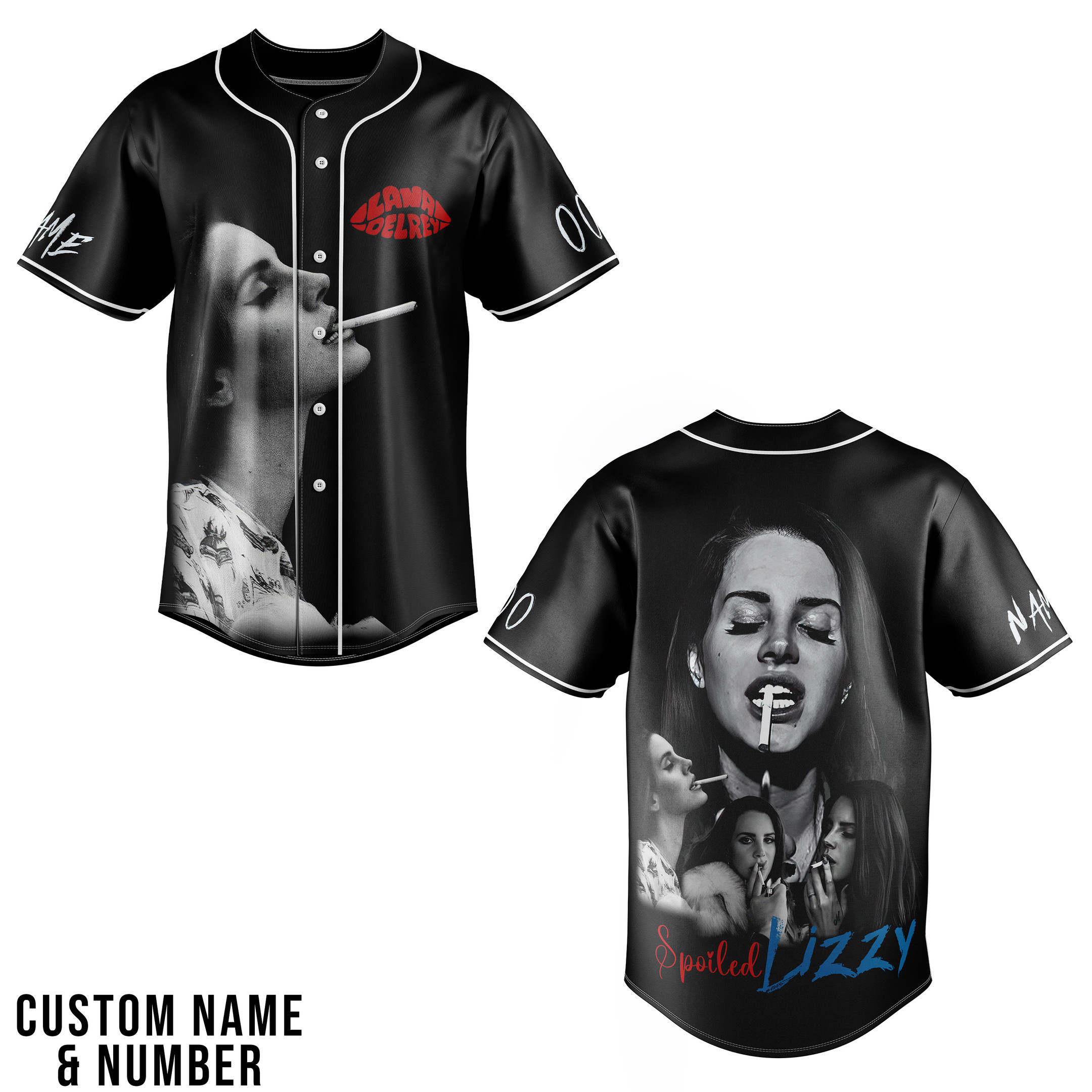 Lana Del Rey Baseball Jersey For Fans