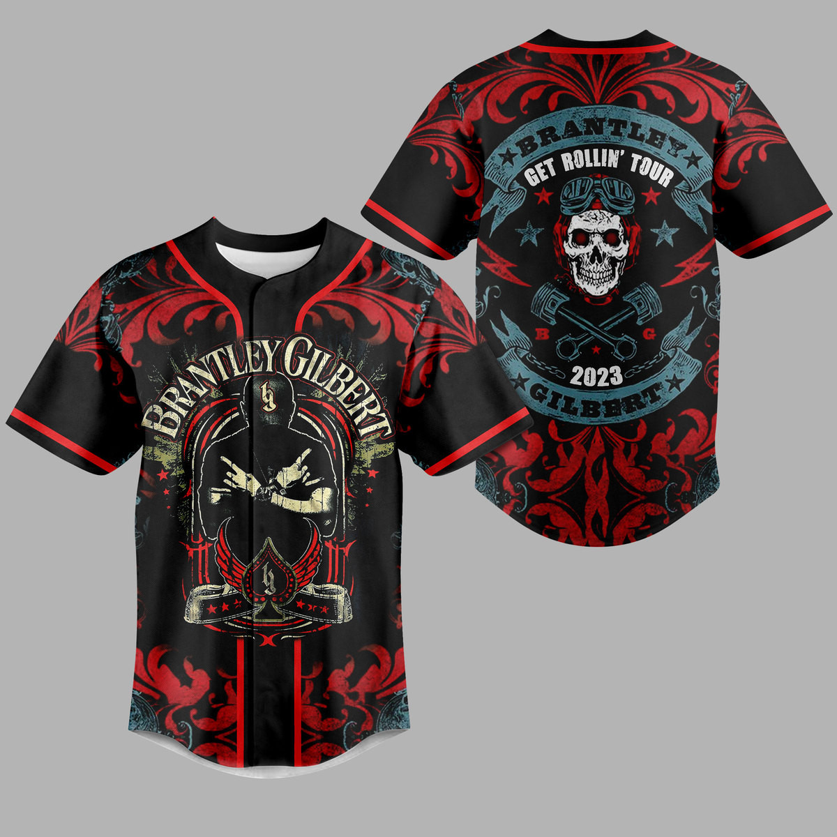 Brantley Gilbert Baseball Jersey For Fans