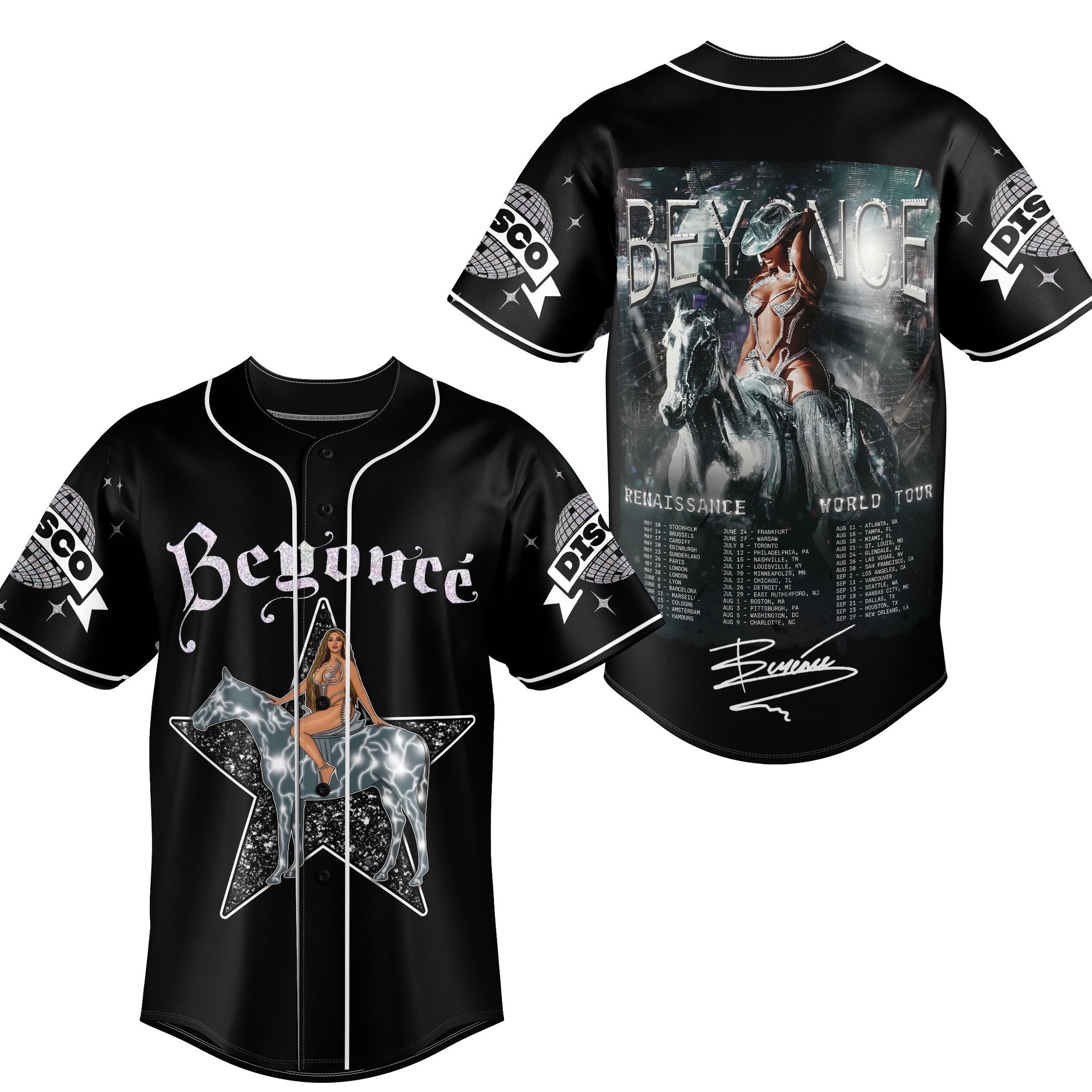 Beyonce Baseball Jersey For Fans