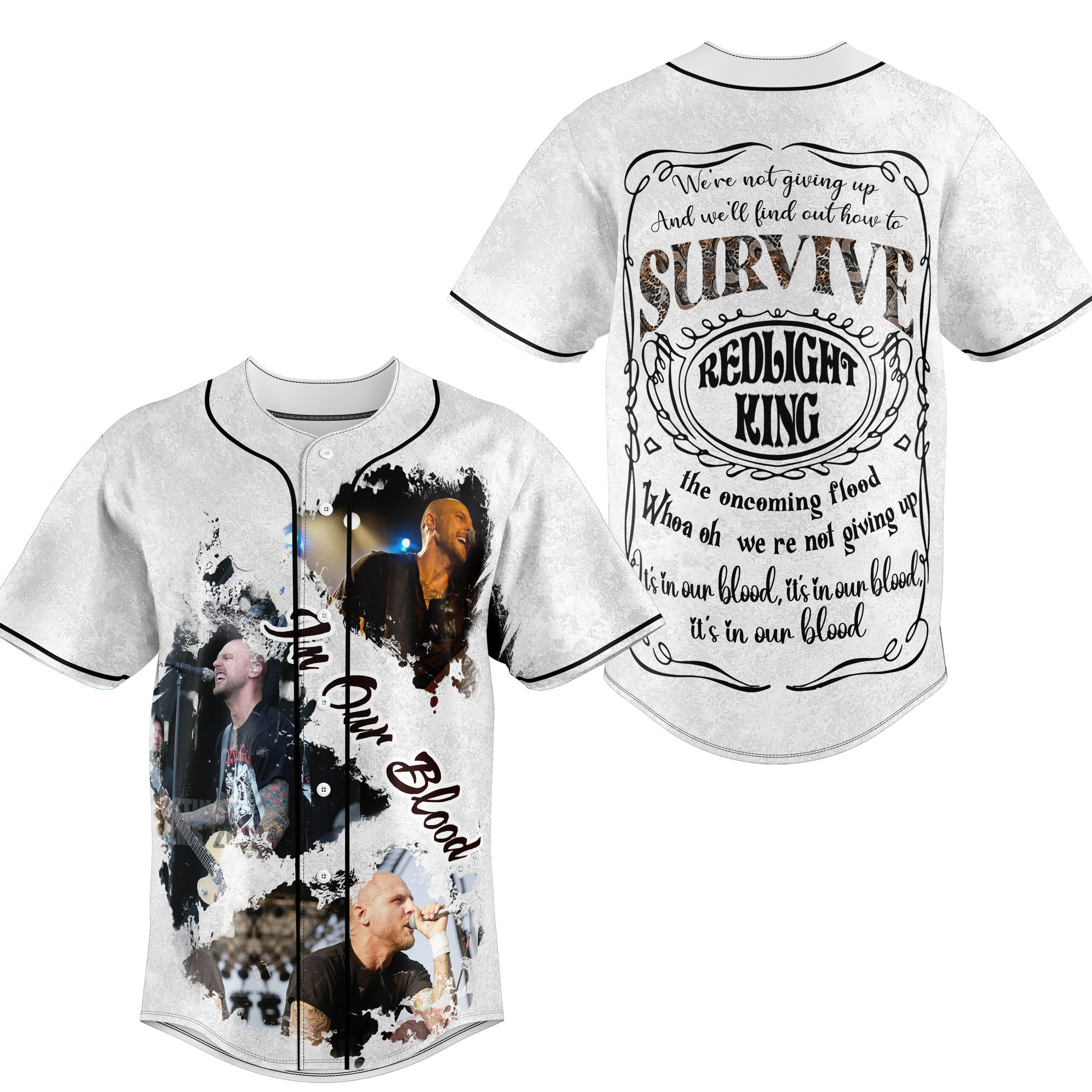 Redlight King Baseball Jersey For Fans