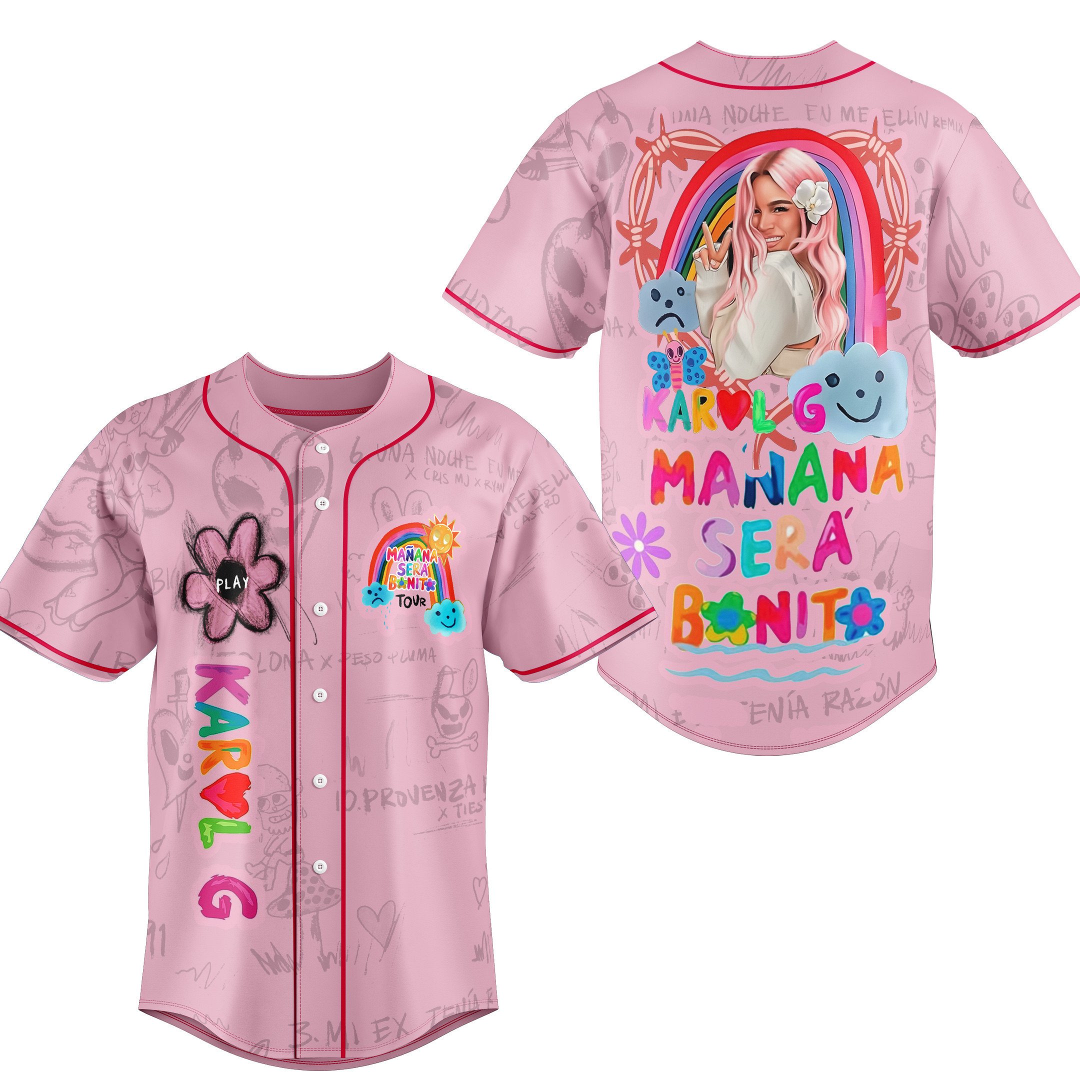 Karol G Baseball Jersey For Fans