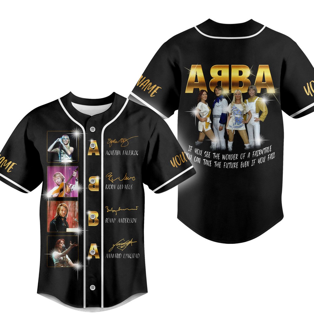 I Have A Dream Abba Baseball Jersey For Fans