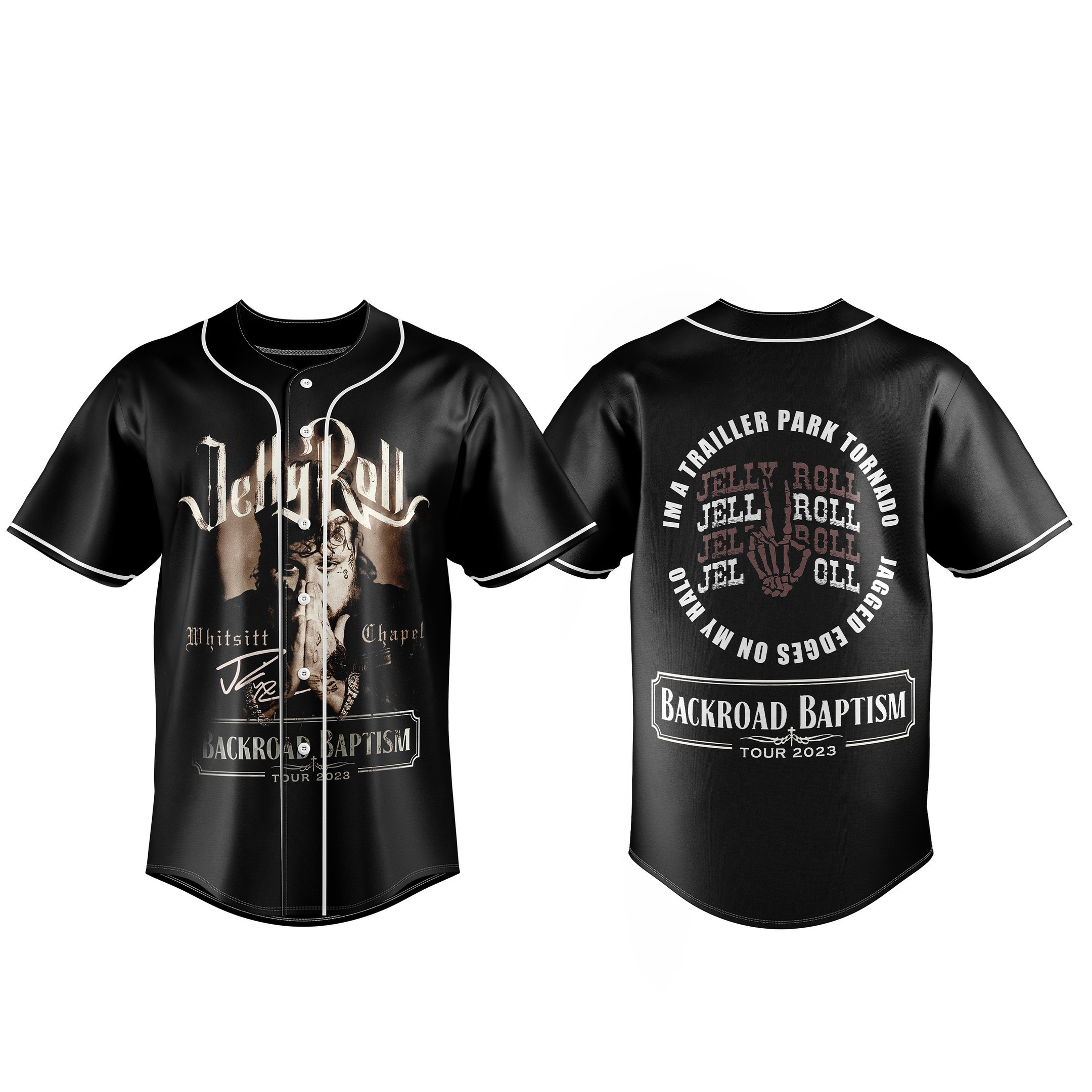 Jelly Roll Baseball Jersey For Fans