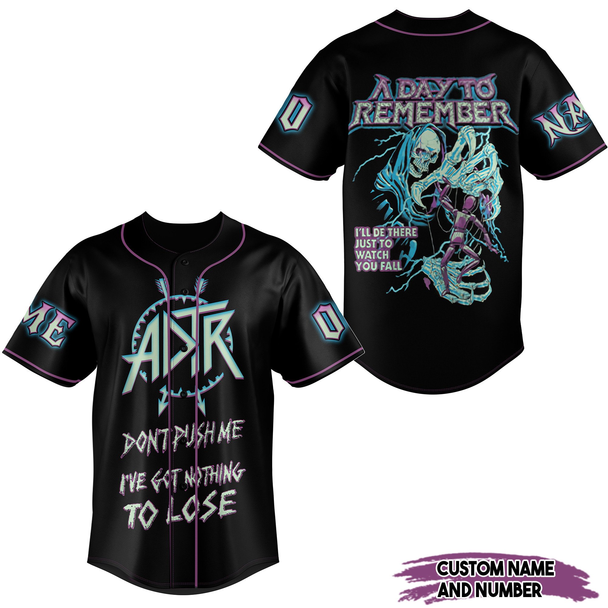 A Day To Remember Baseball Jersey For Fans