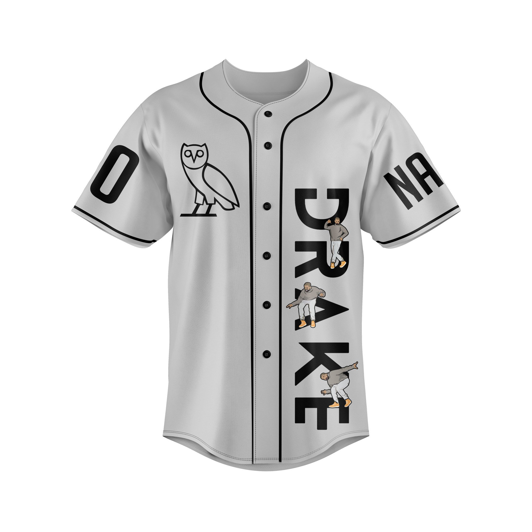 Drake Baseball Jersey For Fans