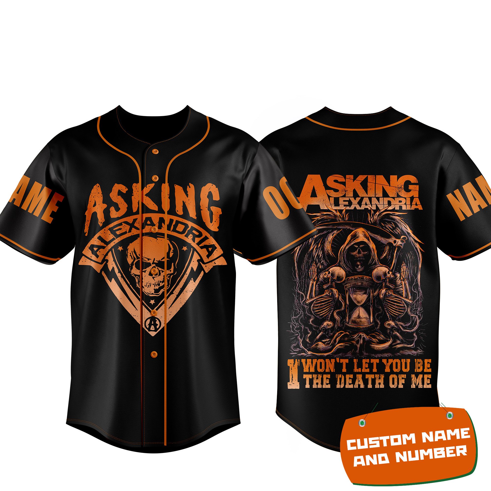 Asking Alexandra Baseball Jersey For Fans