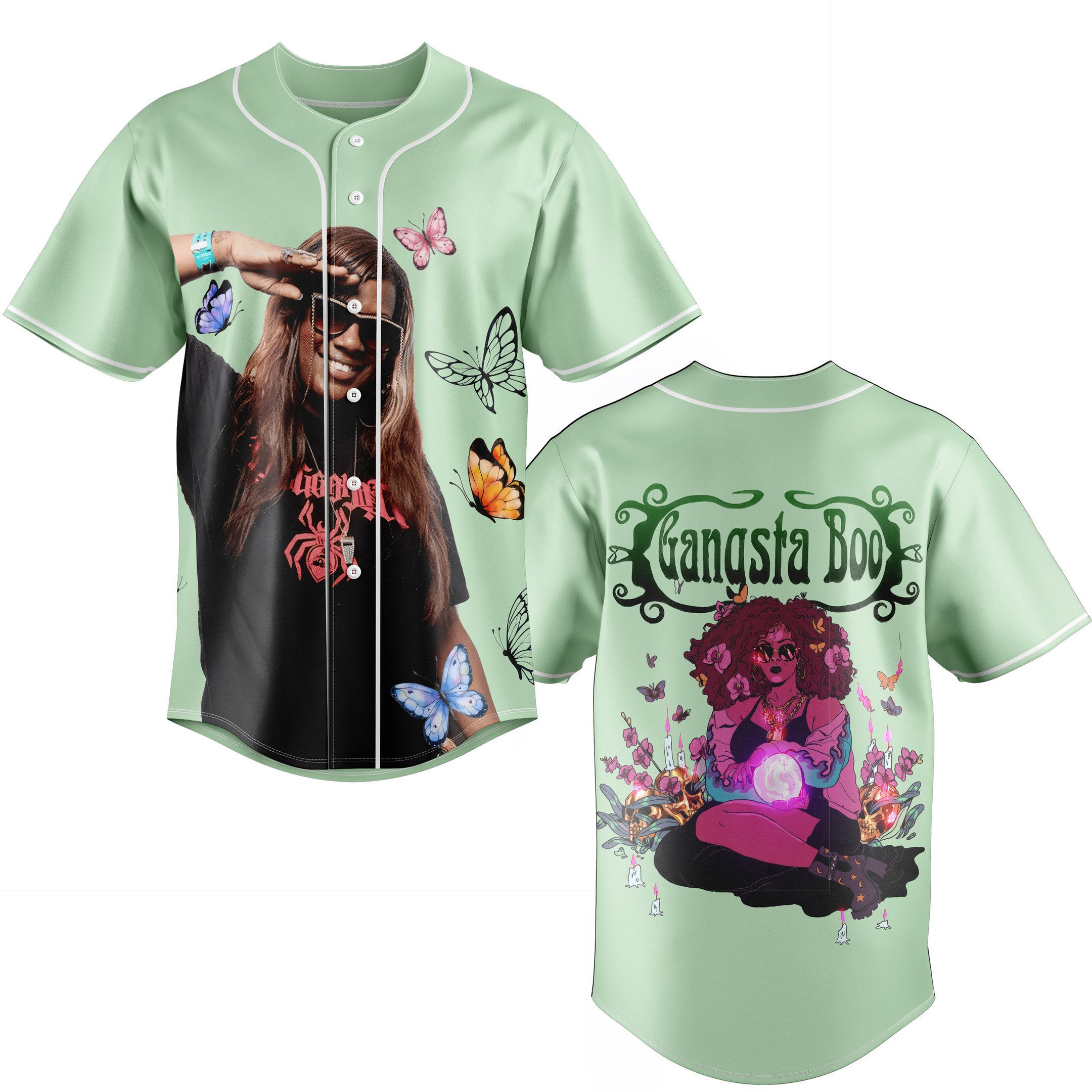 Gangsta Boo Baseball Jersey For Fans